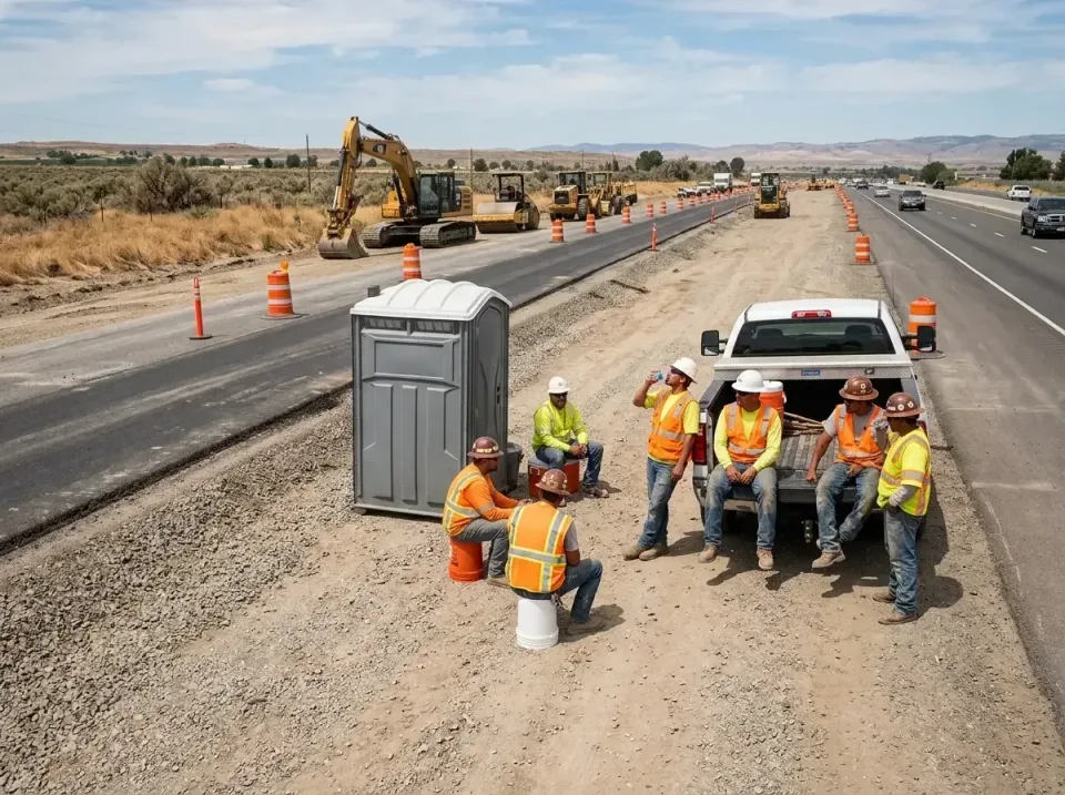 highway-road-construction-crew-007 — frequently asked questions, Porta Potty and Restroom Rentals in El Cerro, NM